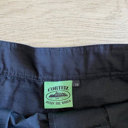 CORTEIZ ALCATRAZ CARGO PANTS BLACK/GREEN