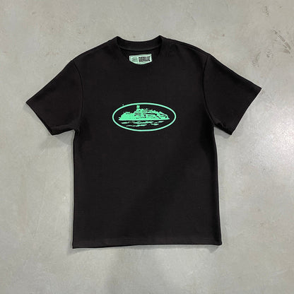 CORTEIZ INSIGNIA WAFFLE TEE BLACK