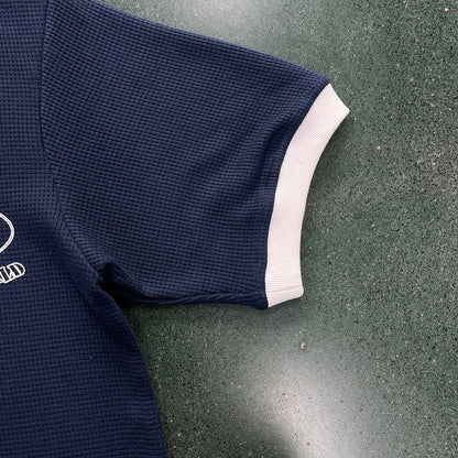 CORTEIZ INSIGNIA WAFFLE TEE NAVY