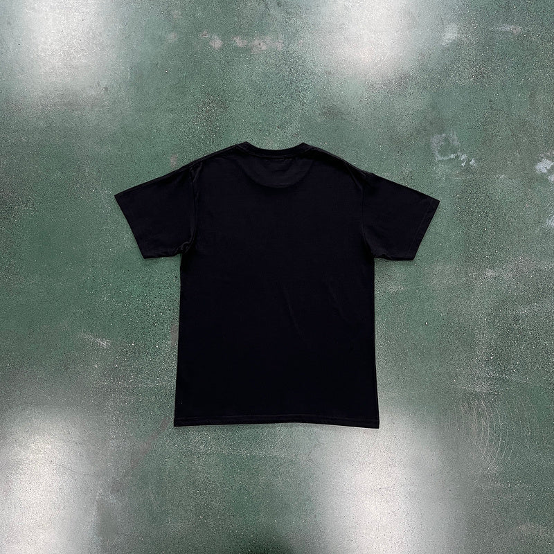 CORTEIZ OG ALCATRAZ TEE TRIPLE BLACK