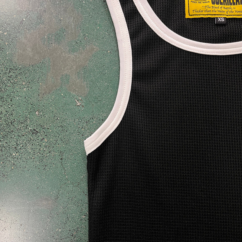 CORTEIZ OG CONTRAST TANK TOP BLACK