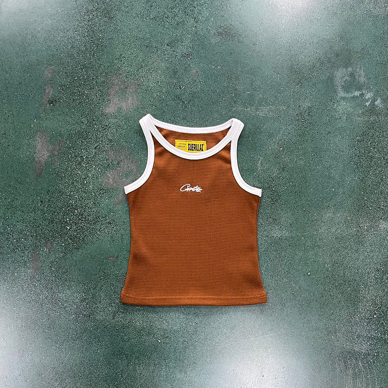 CORTEIZ TANK TOP BROWN WOMEN'S