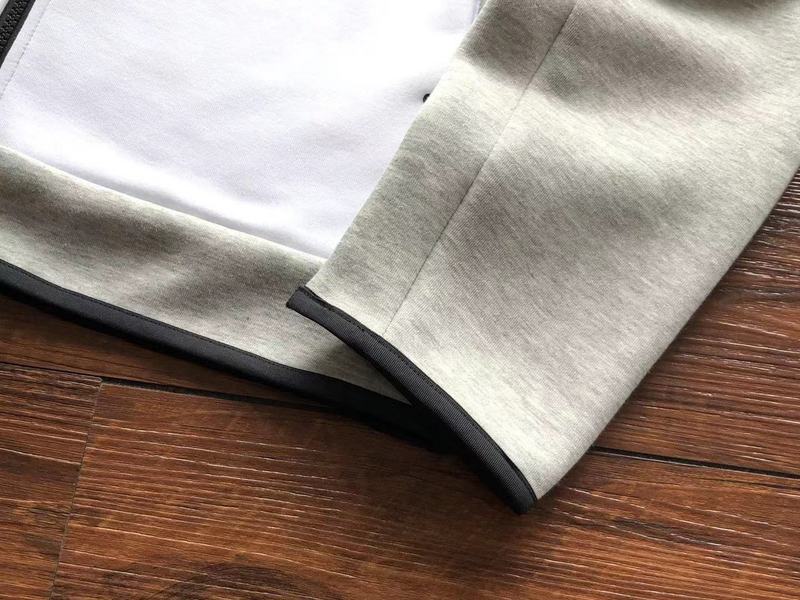 NIKE TECH FLEECE HOODIE x BABY BLUE/GREY/WHITE