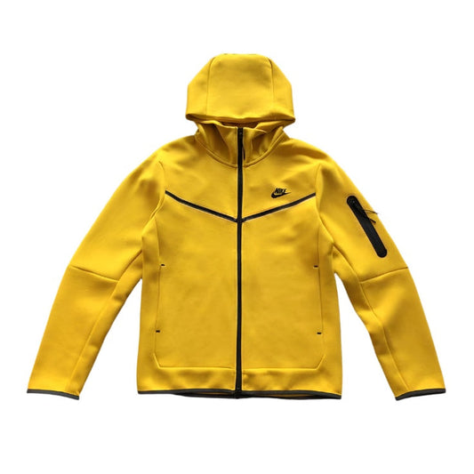 NIKE TECH FLEECE HOODIE x YELLOW