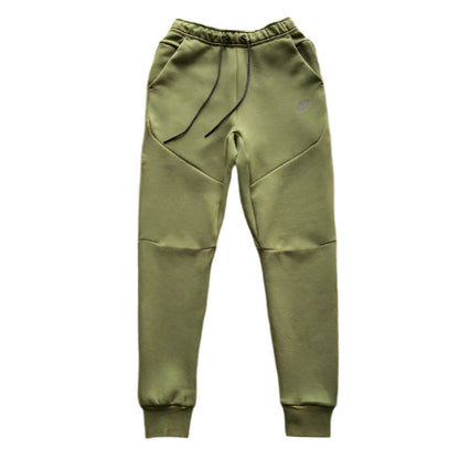 NIKE TECH FLEECE PANTS x OLIVE GREEN