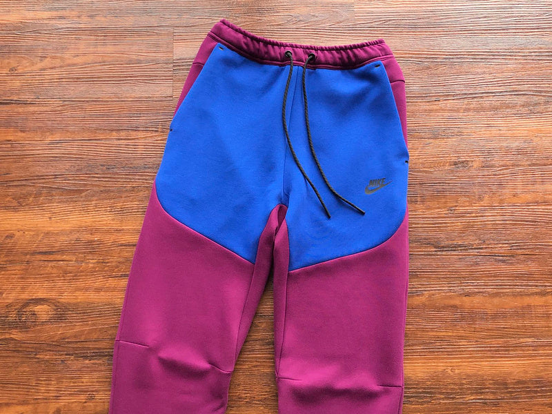 NIKE TECH FLEECE PANTS x SANGRIA/GAME ROYAL