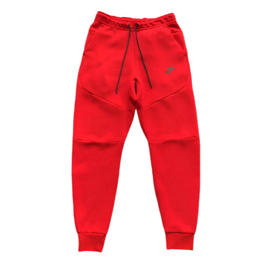 NIKE TECH FLEECE PANTS x UNIVERSITY RED