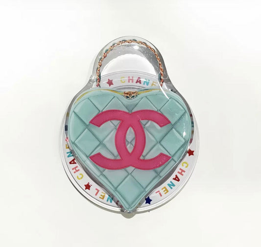 CC MAGNETIC POPSOCKET HEART BAG BLUE