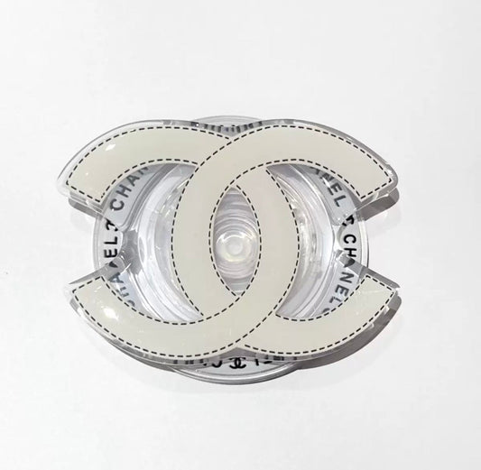 CC MAGNETIC POPSOCKET LOGO WHITE