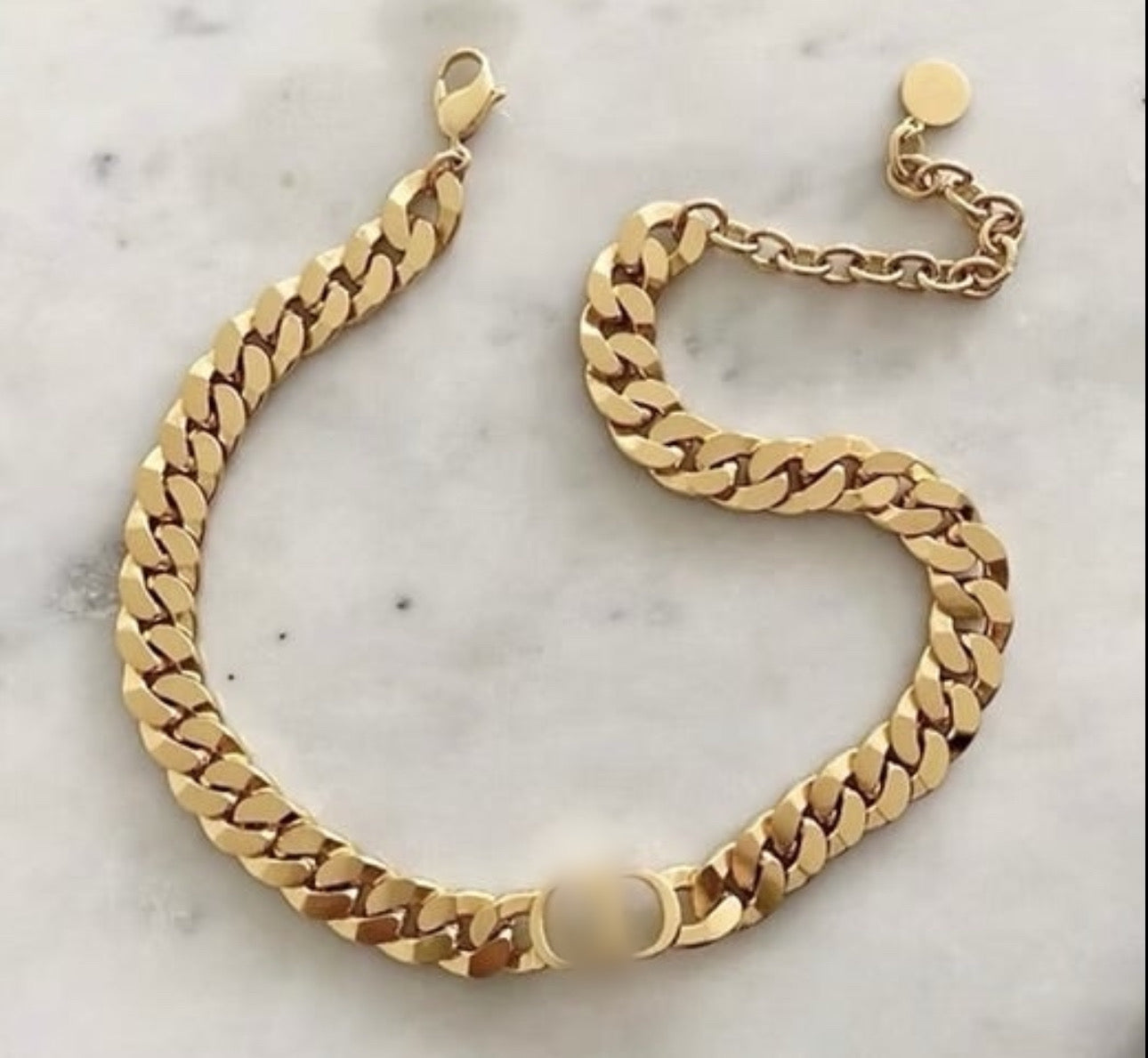 Dior Gold necklace