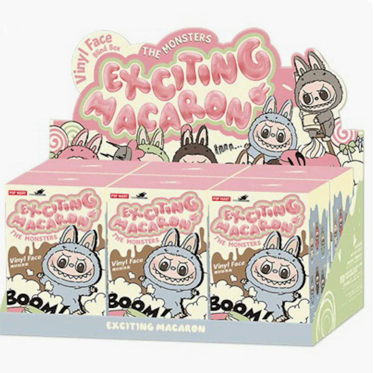 Labubu Exciting Macarons Series Sesame Bean