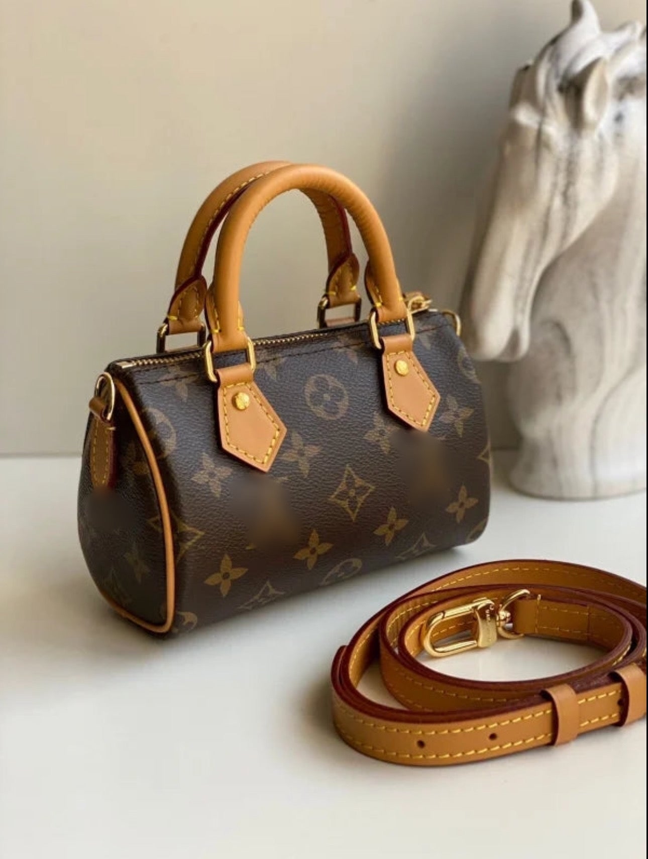 LV mini speedy brown
