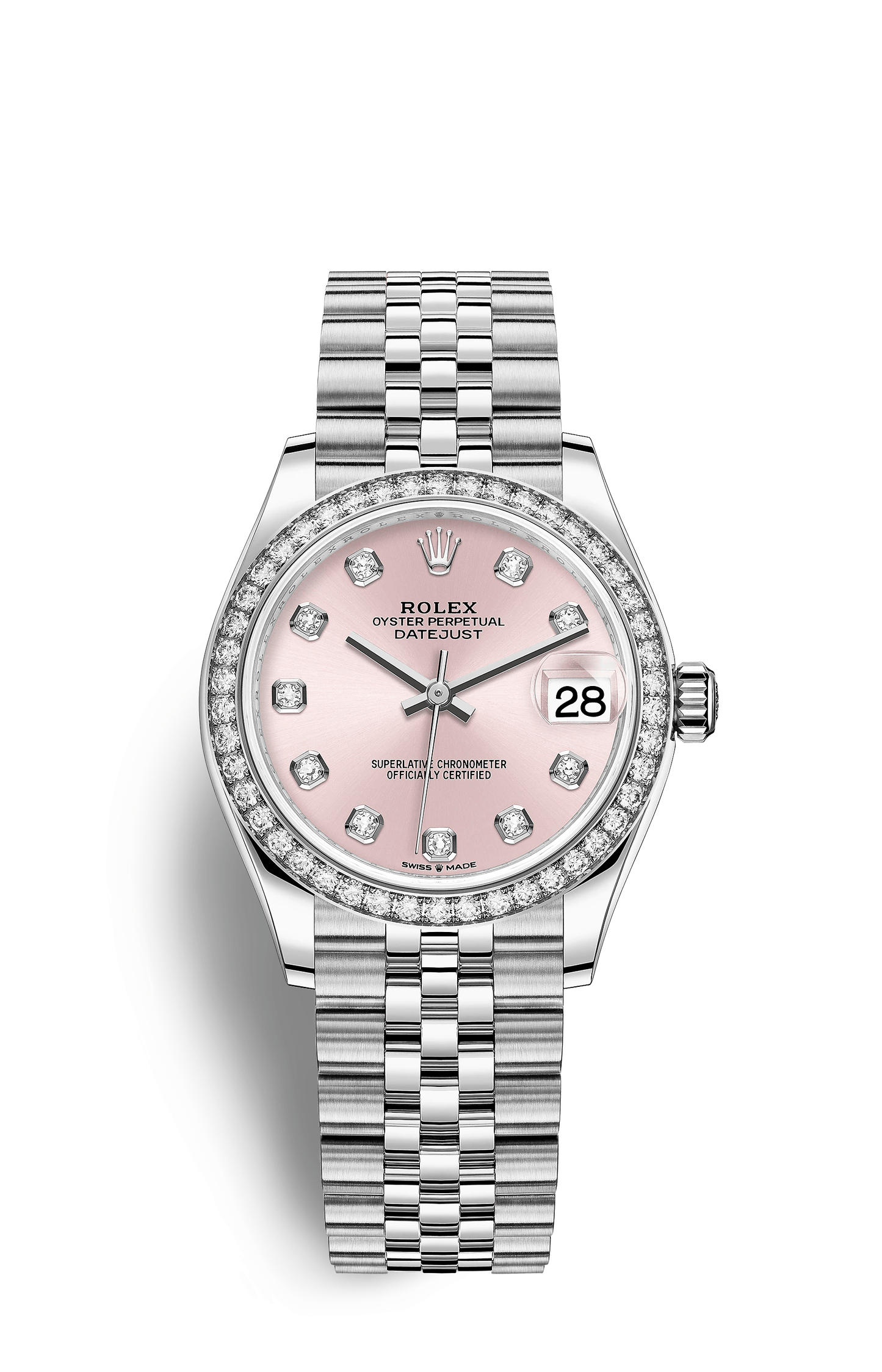 ROLEX SIVER PINK