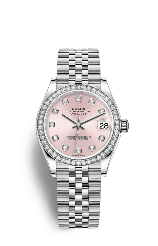 ROLEX SIVER PINK