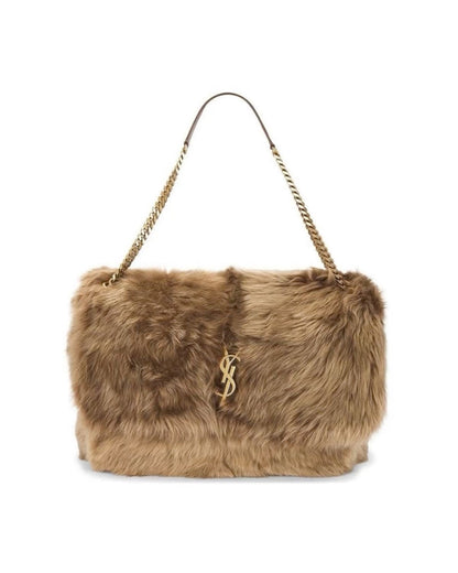 YSL FUR BAG