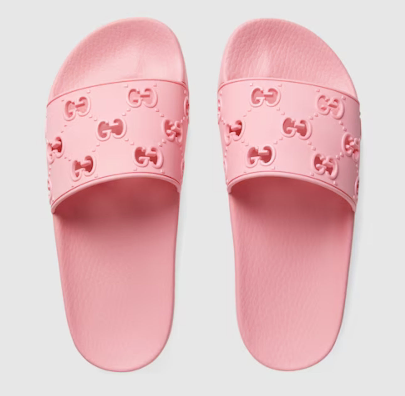 GG rubber slides pink