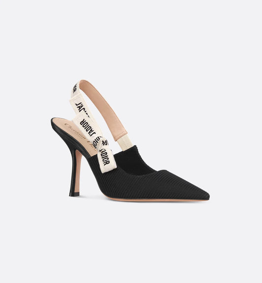 J’ADIOR-SLINGBACK PUMP HIGH BLACK