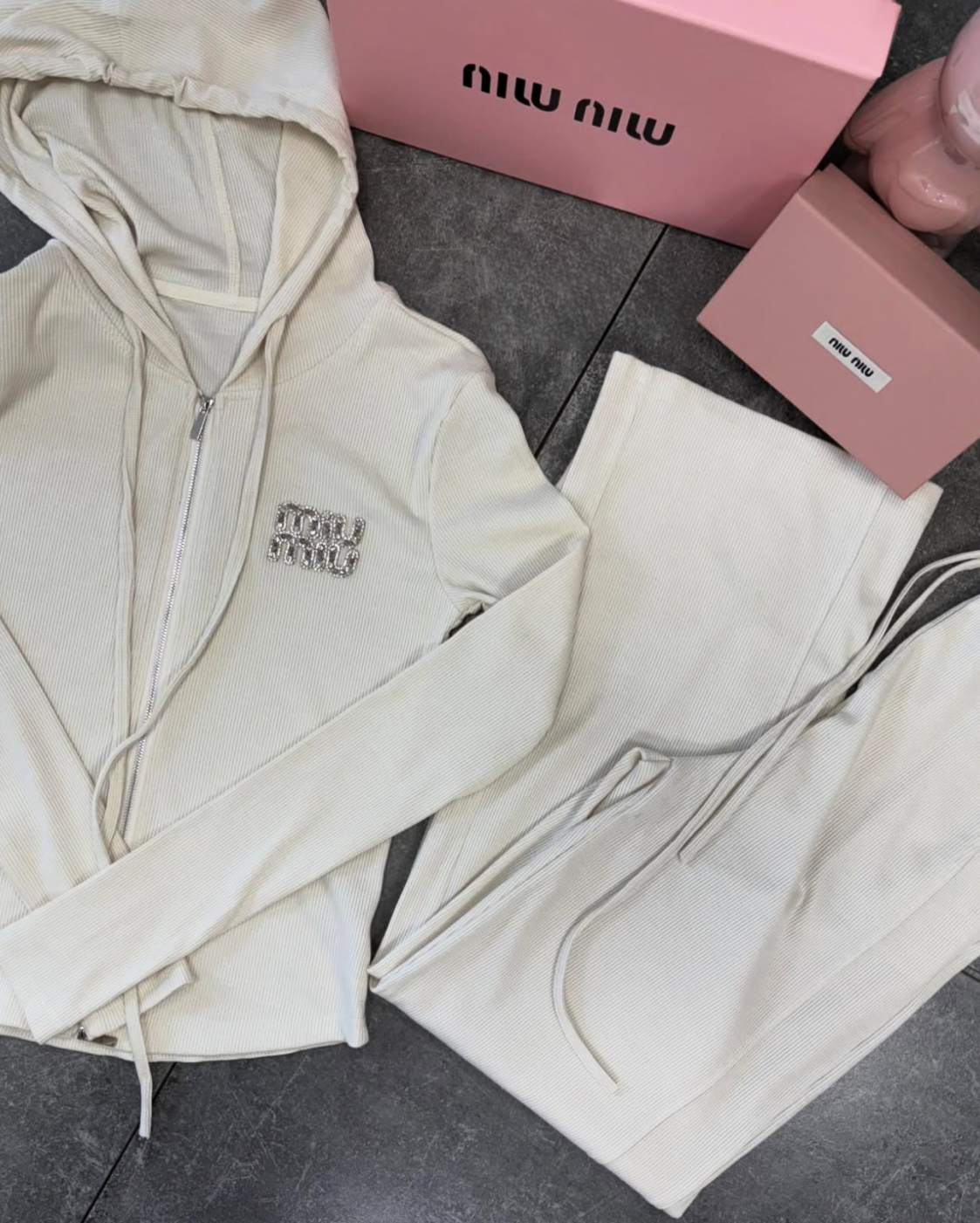 MIU MIU EMBELLISHED SET