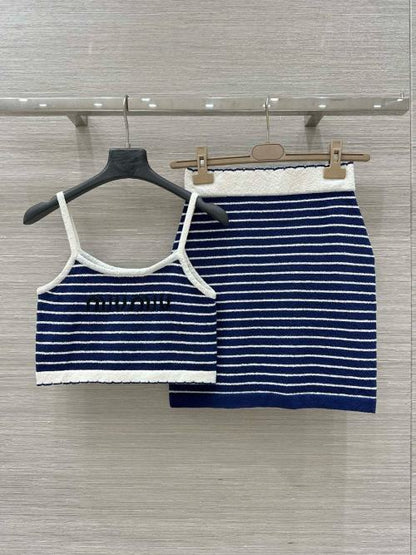 Miu Miu set stripes