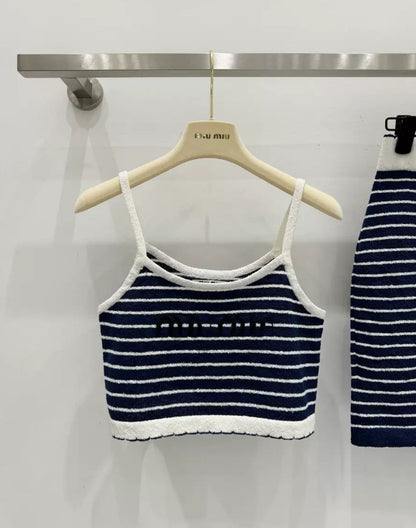 Miu Miu set stripes