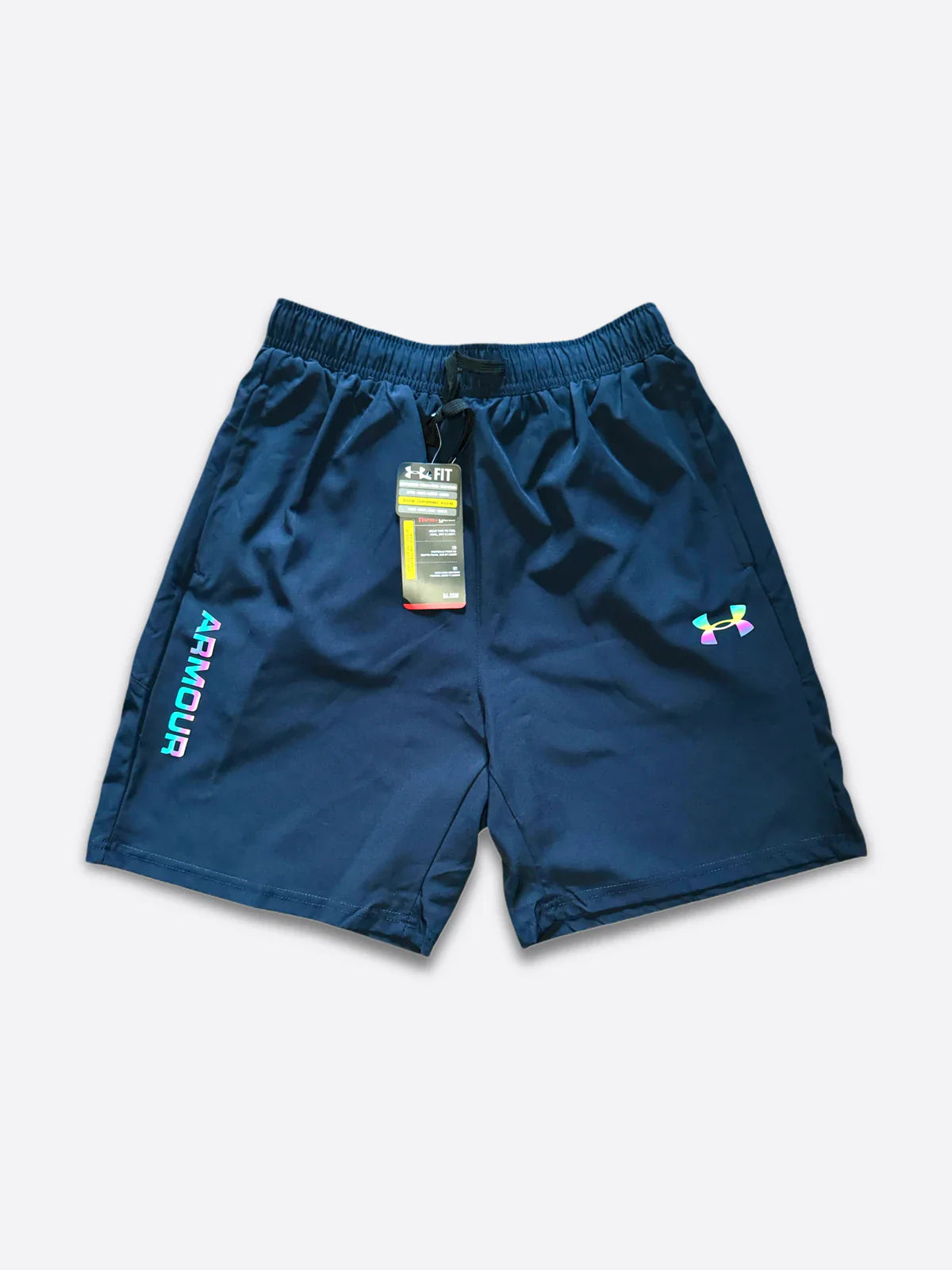 UNDER ARMOUR FLUORESCENT SHORT NAVY