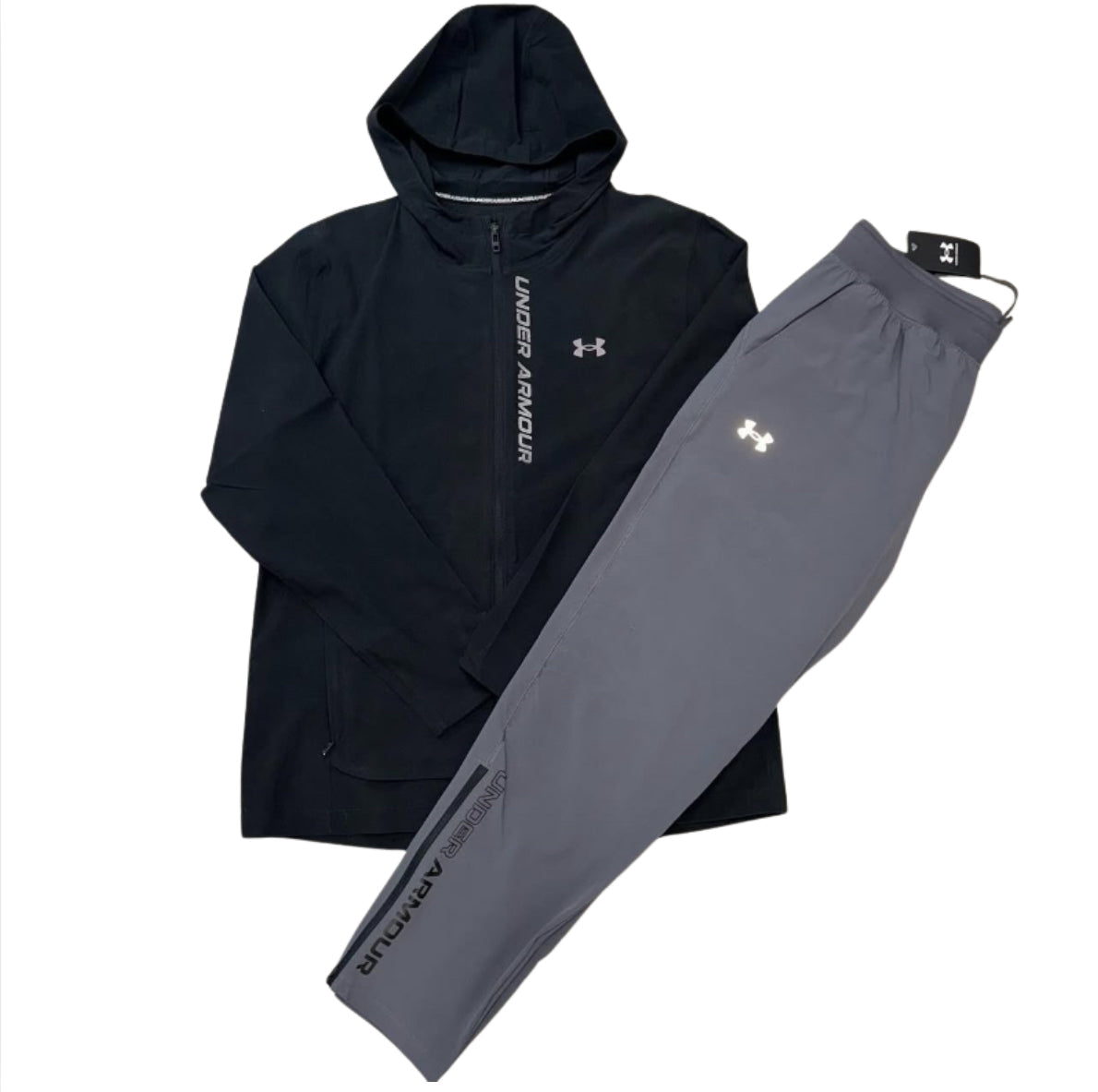 UNDER ARMOUR TRACKSUIT BLACK GREY