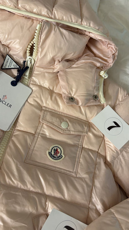 BABY PINK ICE MONCLER JACKET