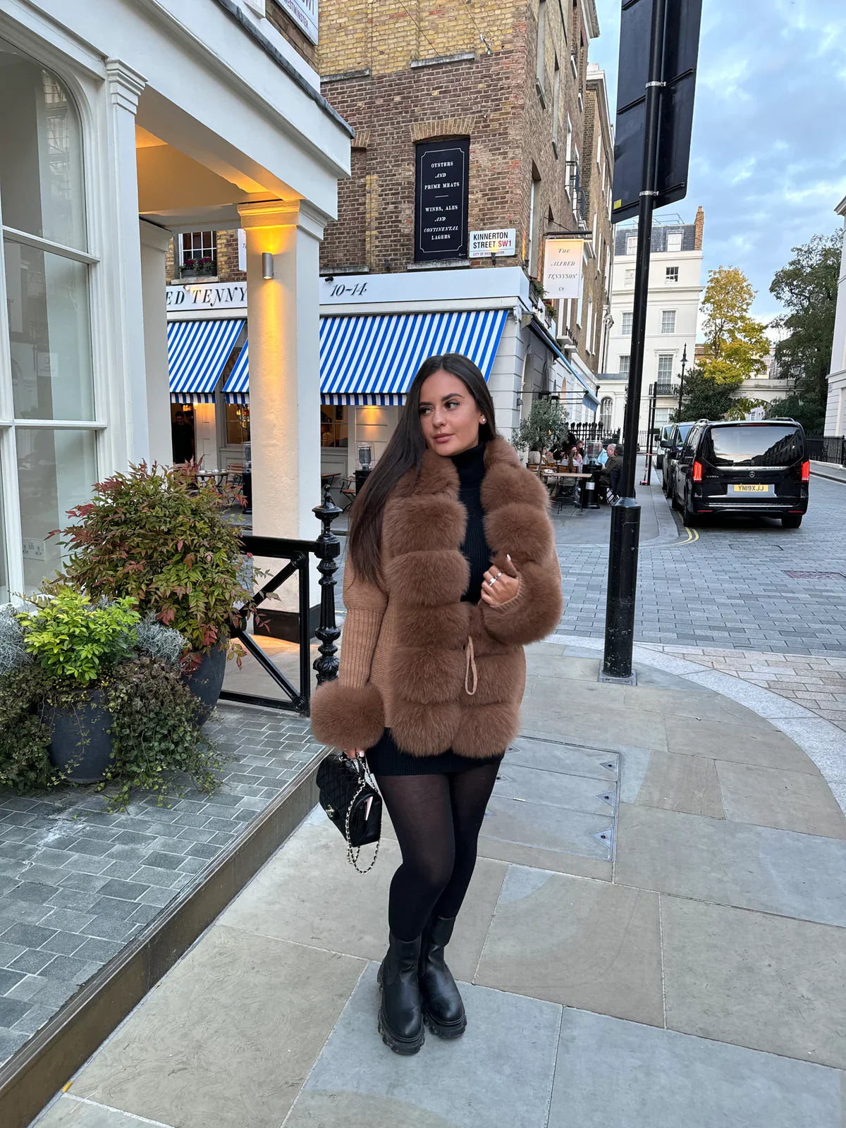 THE ECLAT CARDIGAN BROWN