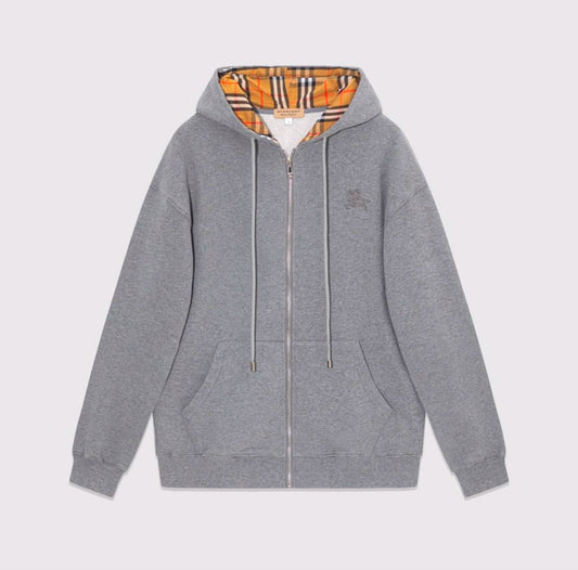 Burberry zip-up grey