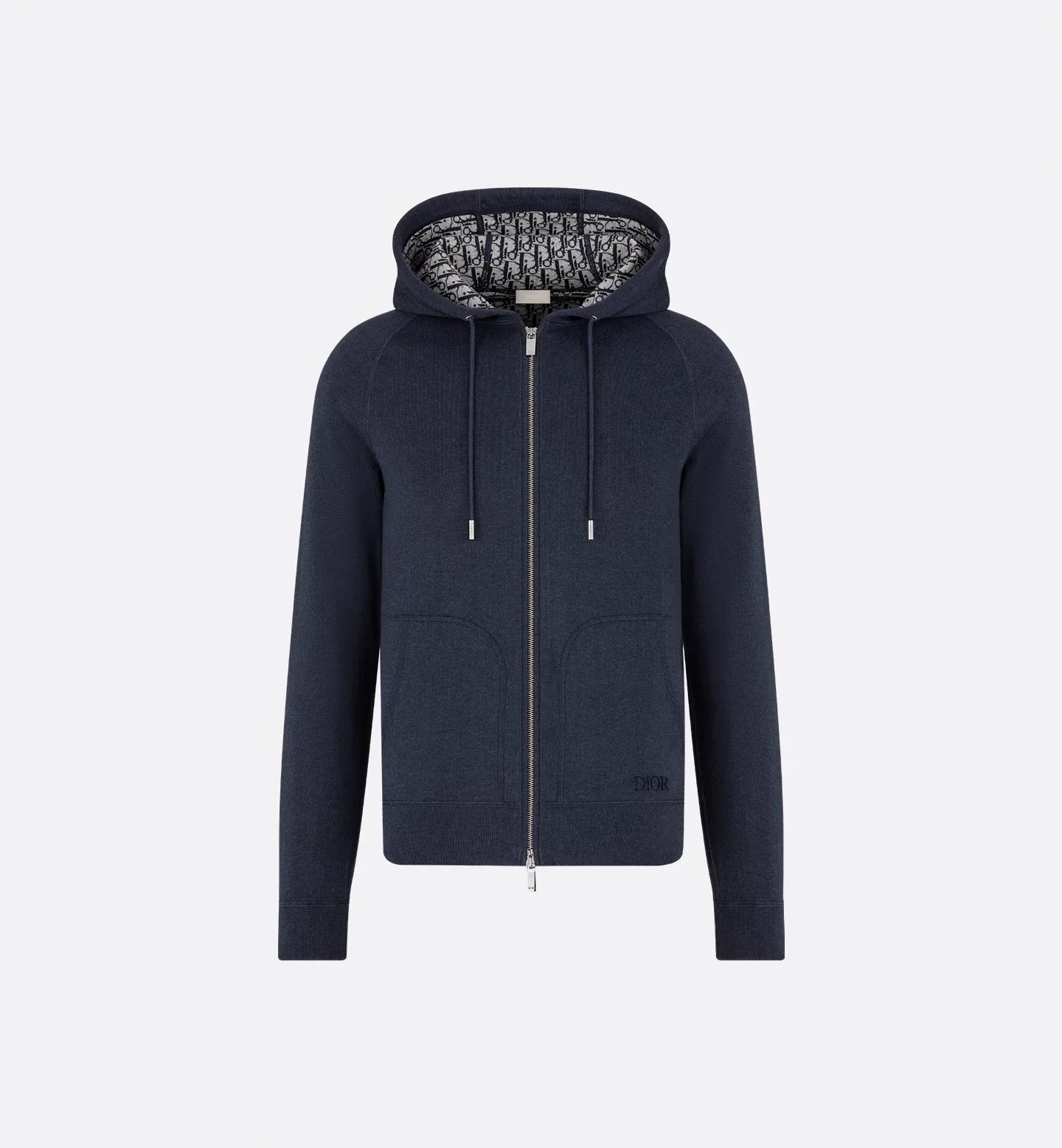CD ZIP HOODIE NAVY