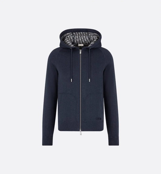 CD ZIP HOODIE NAVY