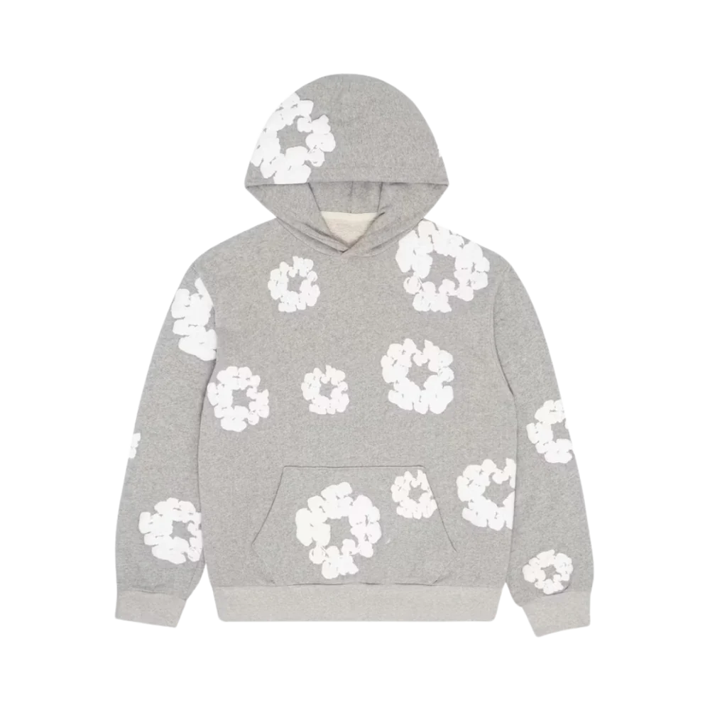 DENIM TEARS THE COTTON WREATH HOODIE GREY