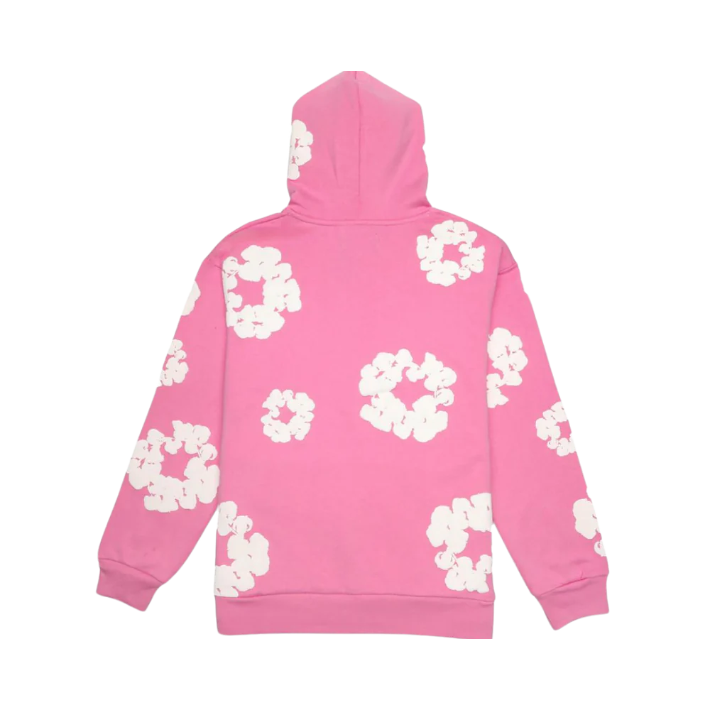 DENIM TEARS THE COTTON WREATH HOODIE PINK