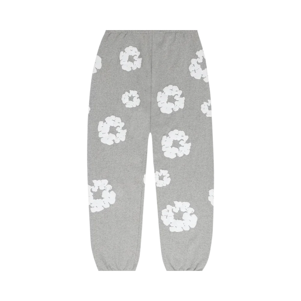DENIM TEARS THE COTTON WREATH SWEATPANTS GREY