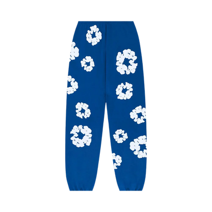 DENIM TEARS THE COTTON WREATH SWEATPANTS ROYAL BLUE