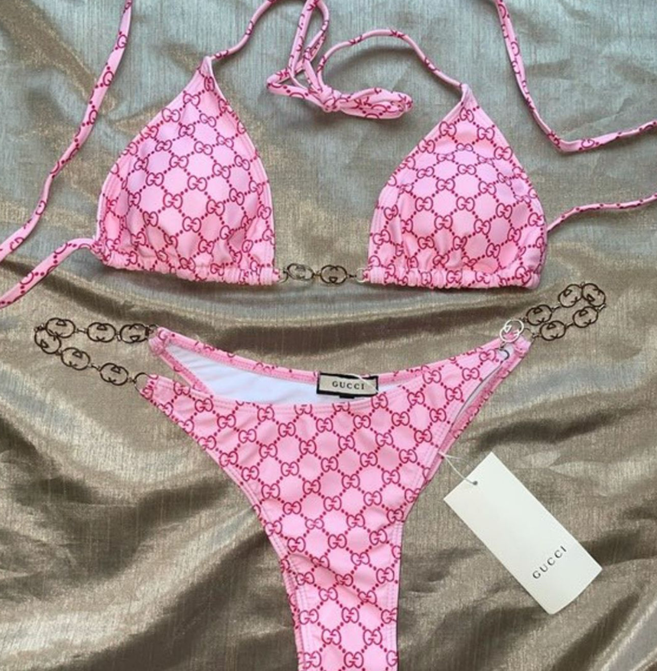 GG bikini pink