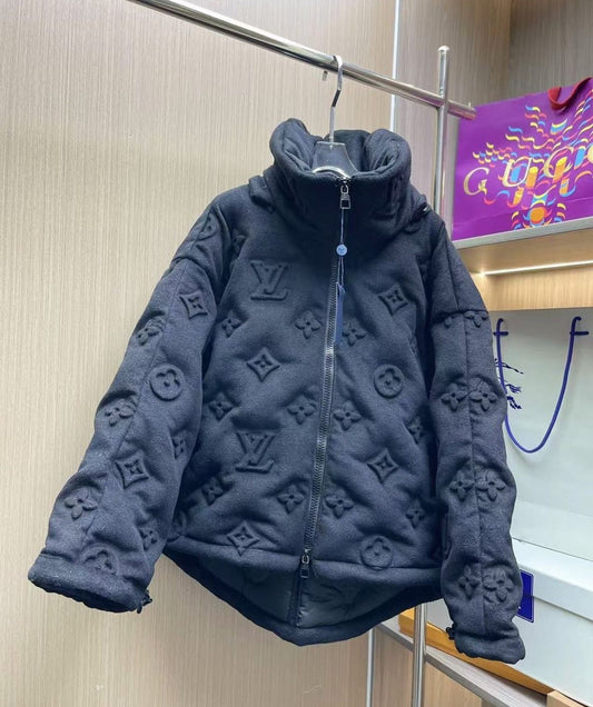 LV COAT BLACK