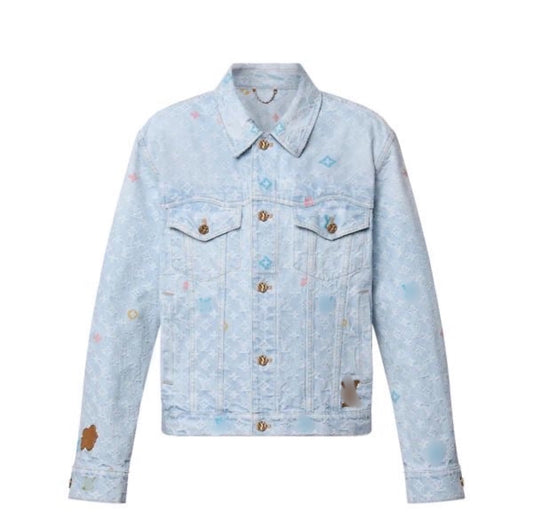 LV Denim jacket multicolor