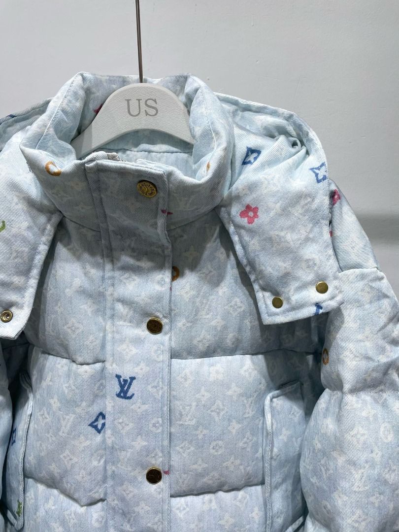 LV MONOGRAM DENIM COAT