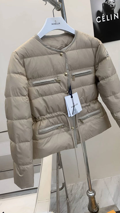 MONCLER COAT BEIGE