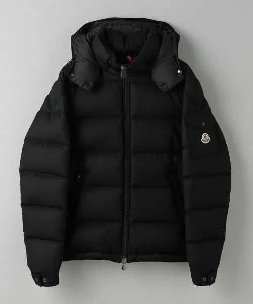 Moncler Coat Black Matt