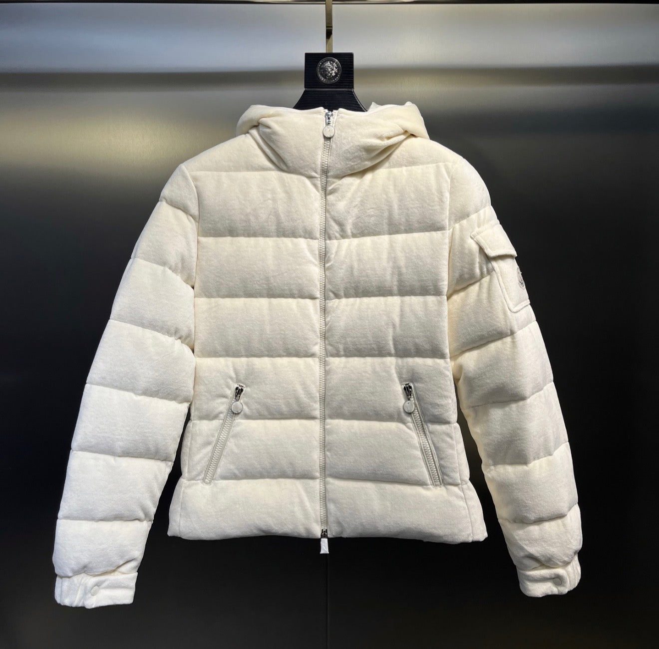 MONCLER COTTON TEDDY JACKET