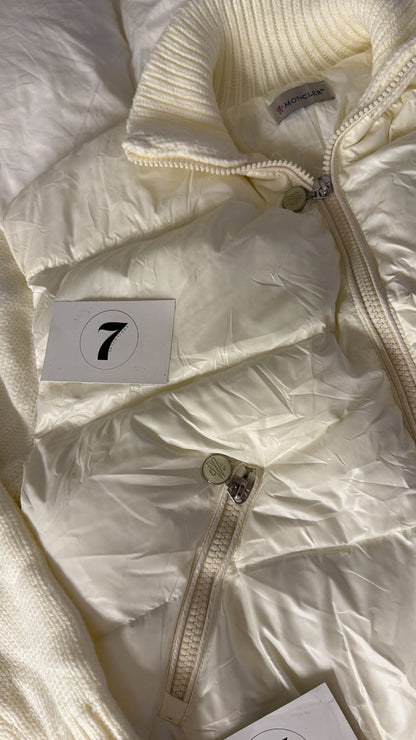 MONCLER WHITE FALL JACKET