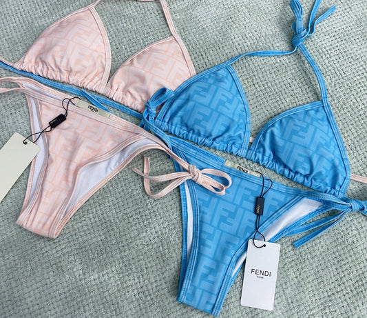 FENDI BIKINI PINK/BLUE