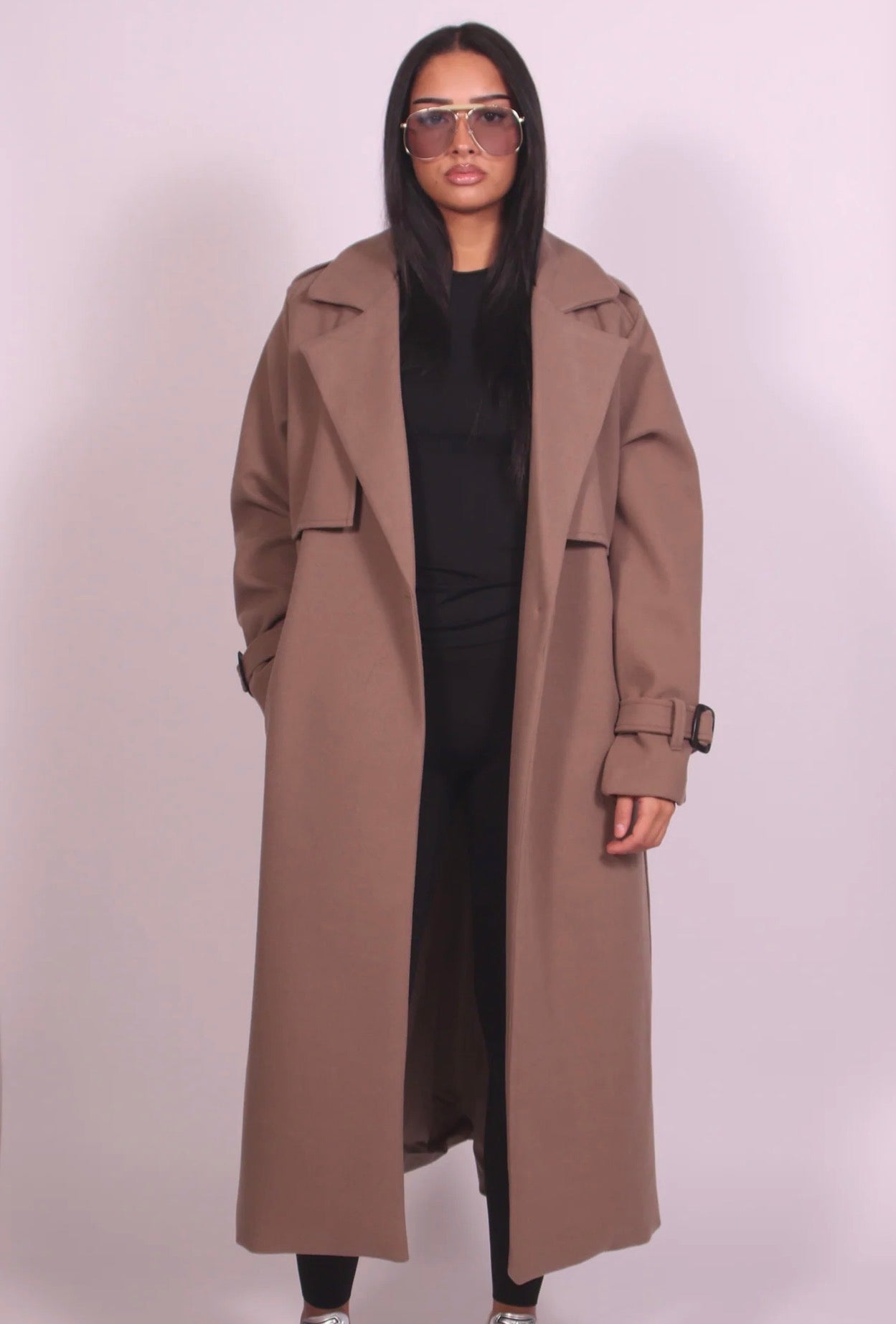 WINTER TRENCH TAUPE