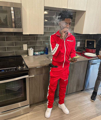 Palm Angels Red Tracksuit