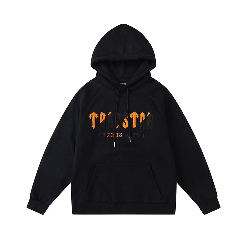 Chenille Decoded Black Orange Tracksuit