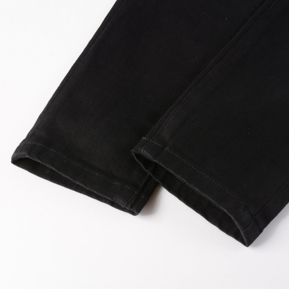 Amr Bandana Black Ripped Jeans