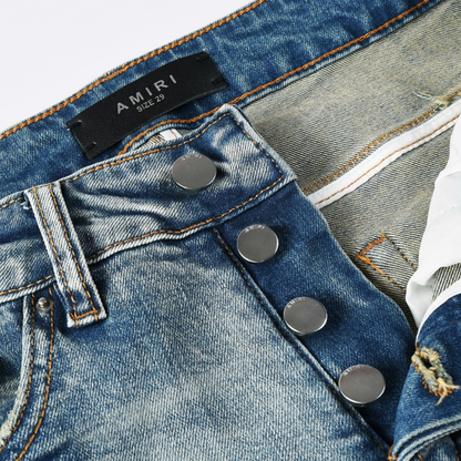 Amr Black Snake Jeans