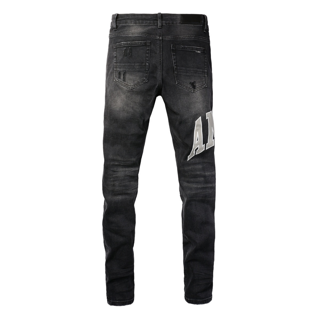 Amr Gradient Camo Jeans